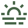 Setting sun icon